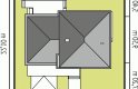 Projekt domu piętrowego Rodrigo G2 Leca® DOM - usytuowanie - wersja lustrzana