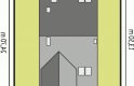 Projekt domu szeregowego Rozanna III G1 - usytuowanie - wersja lustrzana