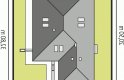 Projekt domu dwurodzinnego Liv 3 G2 - usytuowanie - wersja lustrzana