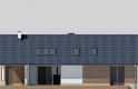 Projekt domu dwurodzinnego LK&908 - elewacja 1