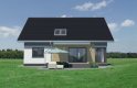 Projekt domu wielorodzinnego Lajkonik - elewacja 4