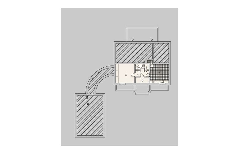 Projekt domu piętrowego LK&973 - piwnica