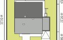 Projekt domu dwurodzinnego Rafael III G1 - usytuowanie - wersja lustrzana