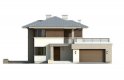 Projekt domu tradycyjnego Cyprys 5 - elewacja 1