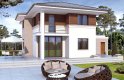 Projekt domu tradycyjnego Cyprys 5 - wizualizacja 1