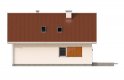 Projekt domu tradycyjnego Jagoda 2 - elewacja 3