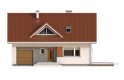 Projekt domu tradycyjnego Jagoda 2 - elewacja 1