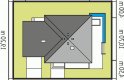 Projekt domu dwurodzinnego Anabela G1 MULTI-COMFORT - usytuowanie - wersja lustrzana