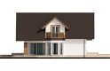 Projekt domu jednorodzinnego Kaspian 2N - elewacja 2