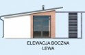 Projekt budynku gospodarczego KL2 Kuchnia letnia / Bud. gospodarczy - elewacja 3