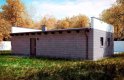 Projekt domu energooszczędnego G165 -  Budynek garażowo - gospodarczy - wizualizacja 1