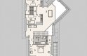 Projekt domu szkieletowego LK&1101 - piętro