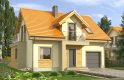 Projekt domu jednorodzinnego MURANO - wizualizacja 1