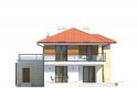 Projekt domu tradycyjnego Cyprys 7 - elewacja 3