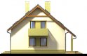 Projekt domu jednorodzinnego Kiwi 3 - elewacja 2