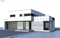 Projekt domu piętrowego Zx46 GL2 - wizualizacja 2