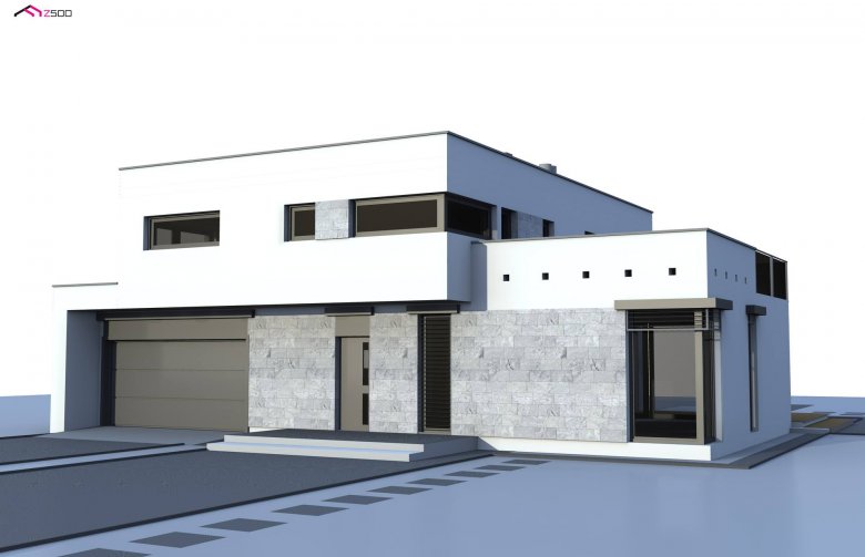 Projekt domu piętrowego Zx46 GL2