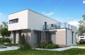 Projekt domu piętrowego Zx46 GL2 - wizualizacja 1