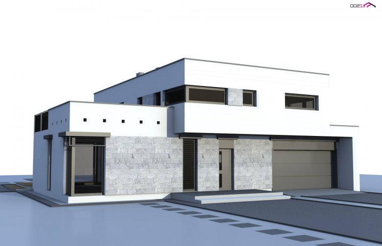 Projekt domu piętrowego Zx46 GL2