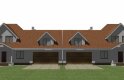 Projekt domu bliźniaczego Bliźniak 4 - wizualizacja 3