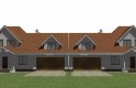 Projekt domu bliźniaczego Bliźniak 4 - wizualizacja 3