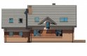 Projekt domu z poddaszem Koralgol II N 2G - elewacja 3