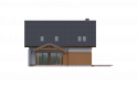 Projekt domu jednorodzinnego Bernard - elewacja 3
