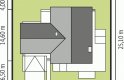 Projekt domu dwurodzinnego India G2 (wersja B) - usytuowanie