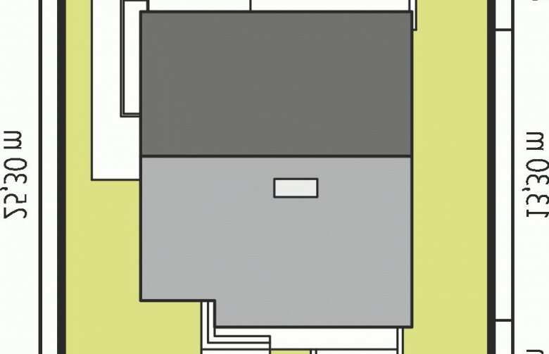 Projekt domu dwurodzinnego Armando II G1 MULTI-COMFORT - Usytuowanie - wersja lustrzana