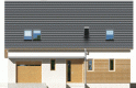 Projekt domu jednorodzinnego Alba G1 MULTI-COMFORT - elewacja 1