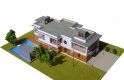 Projekt domu z poddaszem LK&1146 - wizualizacja 4