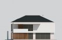 Projekt domu z poddaszem LK&1121 - elewacja 4