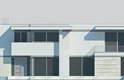 Projekt domu z poddaszem LK&1104 - elewacja 5
