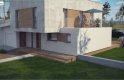 Projekt domu piętrowego Zx121 - wizualizacja 2