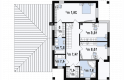Projekt domu piętrowego Zx122 - 