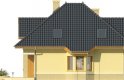 Projekt domu jednorodzinnego MOKKA 2 - elewacja 3