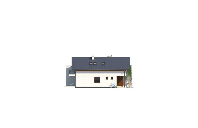 Projekt domu tradycyjnego Koliber 4 - elewacja 2