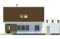 Projekt domu wielorodzinnego Agatka z tarasem 2G - elewacja 2