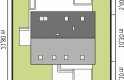 Projekt domu nowoczesnego E4 G1  (wersja A) MULTI-COMFORT - usytuowanie - wersja lustrzana