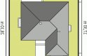 Projekt domu jednorodzinnego Eris G2 (wersja C) MULTI-COMFORT - usytuowanie - wersja lustrzana