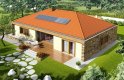 Projekt domu energooszczędnego EX 8 G2 (wersja D) soft - wizualizacja 3