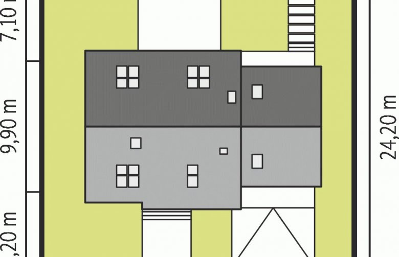 Projekt domu jednorodzinnego Marcin III G2 Mocca - Usytuowanie