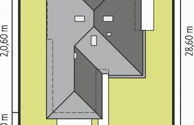Projekt domu jednorodzinnego Margaret III G2 - Usytuowanie