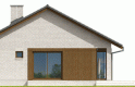 Projekt domu jednorodzinnego Rafael V - elewacja 4