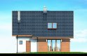 Projekt domu jednorodzinnego Armanda Mała Bis - elewacja 3