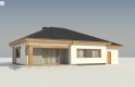Projekt domu z bala Z273 a L GL - wizualizacja 4