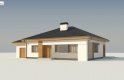 Projekt domu z bala Z273 a L GL - wizualizacja 5