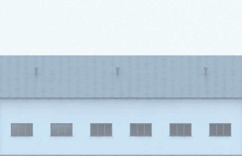 Projekt domu energooszczędnego G222 - Budynek garażowy z wiatą - elewacja 3