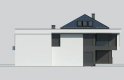 Projekt domu z poddaszem LK&1206 - elewacja 1