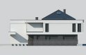 Projekt domu z poddaszem LK&1206 - elewacja 4